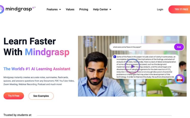 Mindgrasp: The ultimate Ai learning assistant