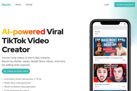 Secto: Create viral TikTok videos effortlessly