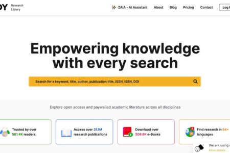 Zendy: Empowering knowledge access with Ai research tools