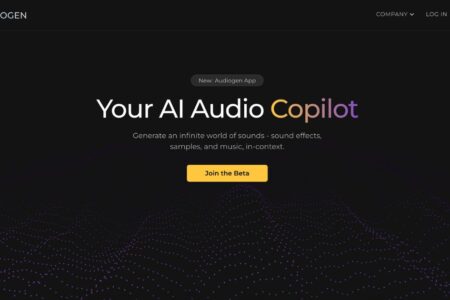 Audiogen: AI audio copilot