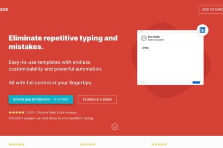 Text Blaze: Chrome extension for productivity and efficiency