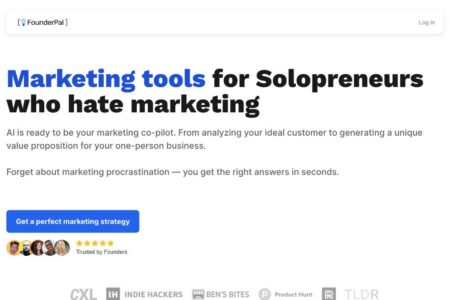 FounderPal: Marketing tools for Solopreneurs