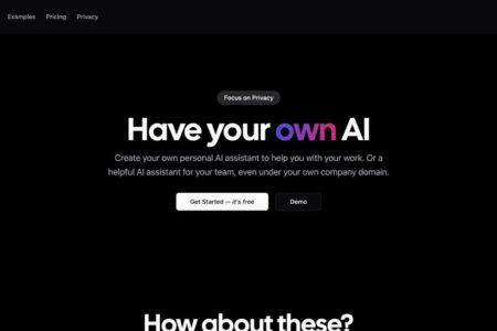 ownAI: Create your own AI assistant without coding