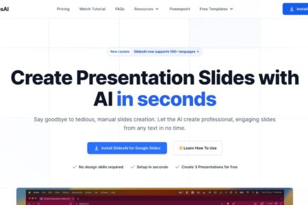 SlidesAI: Create presentations with AI